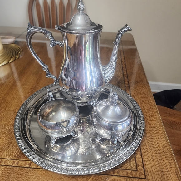 Silver-plated Coffee or tea set - Picture 1 of 3